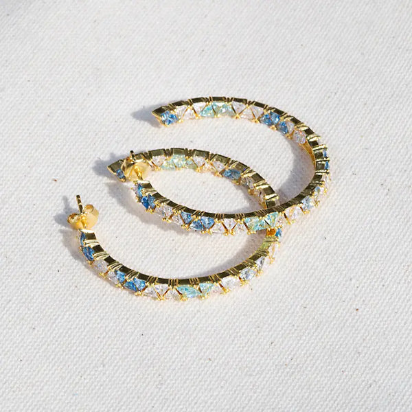 Maré Hoops In Oceans - Romantiques