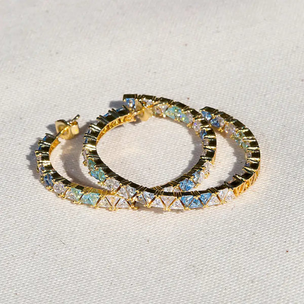 Maré Hoops In Oceans - Romantiques