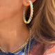 Maré Hoops In Oceans - Romantiques
