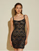 Never Say Never Foxie Chemise in Black - Romantiques