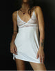 So Fine Lace Brie Baby Doll in White