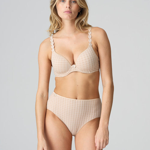 Marie Jo AVERO Padded Heart-Shape Bra In Cafe Latte