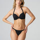 Marie Jo AVERO Padded Heart-Shape Bra In Black