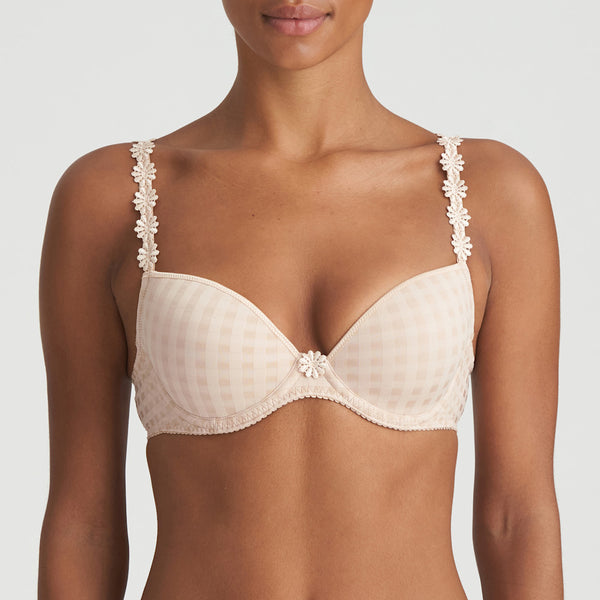 Marie Jo AVERO Padded Plunge Bra In Cafe Latte