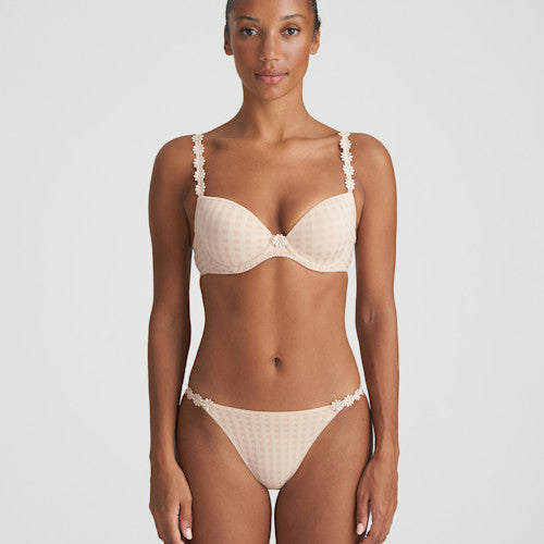 Marie Jo AVERO Padded Plunge Bra In Cafe Latte