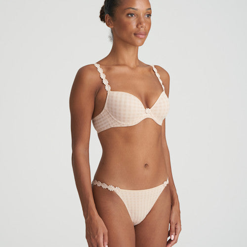 Marie Jo AVERO Padded Plunge Bra In Cafe Latte
