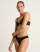 Boody Bamboo Mesh Thong in Black