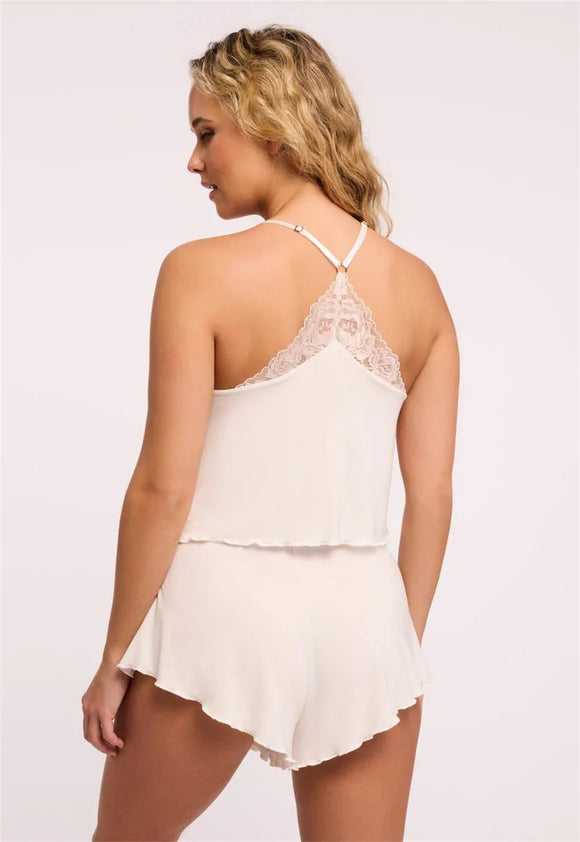 Blissful Short Set in Champagne - Romantiques