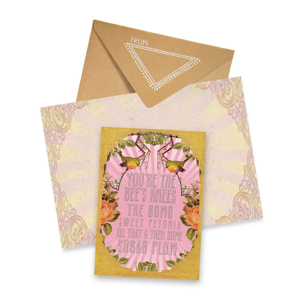 Bee’s Knees Card - Romantiques