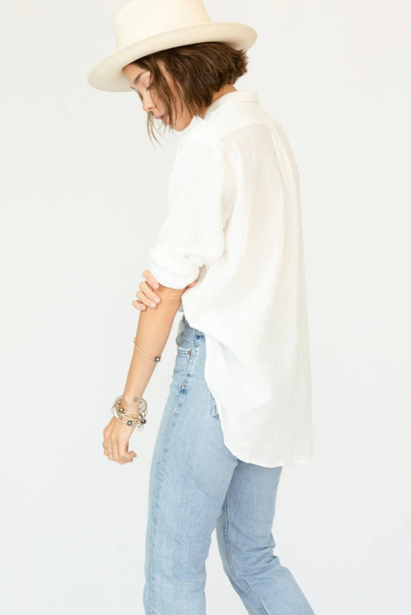 The Favorite Shirt In White - Romantiques