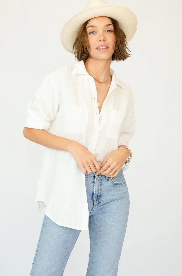 The Favorite Shirt In White - Romantiques