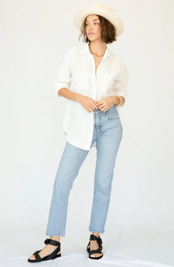 The Favorite Shirt In White - Romantiques