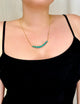 April Martin Beaded Turquoise Necklace - Romantiques