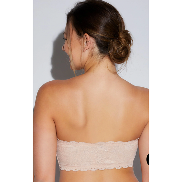 Never Say Never Curvy Bandeau Bra - Romantiques