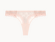 Simone Perele Singuliere Tanga Thong in Petal Powder