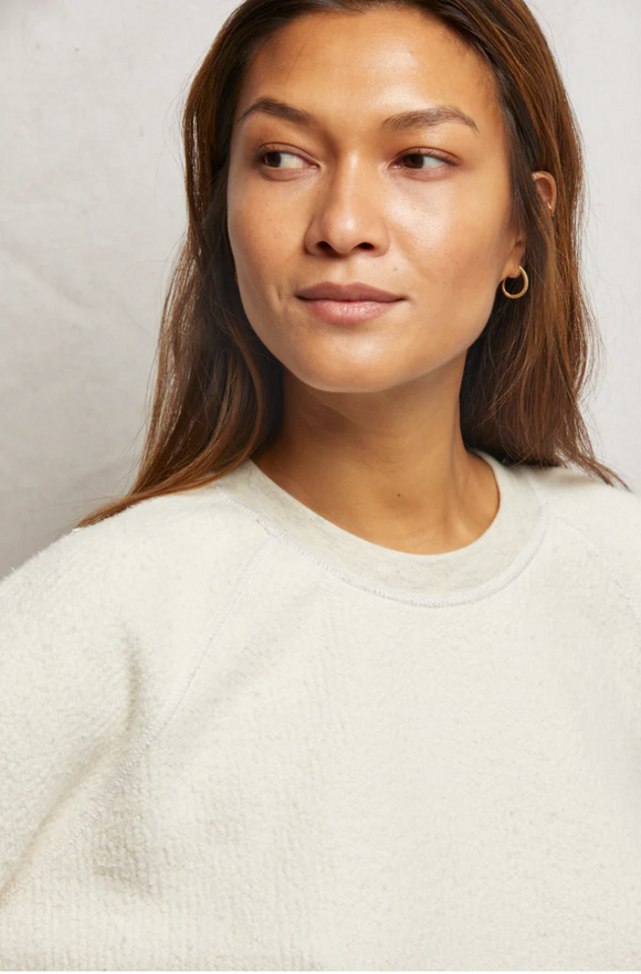 The Ziggy Crewneck in Oatmeal