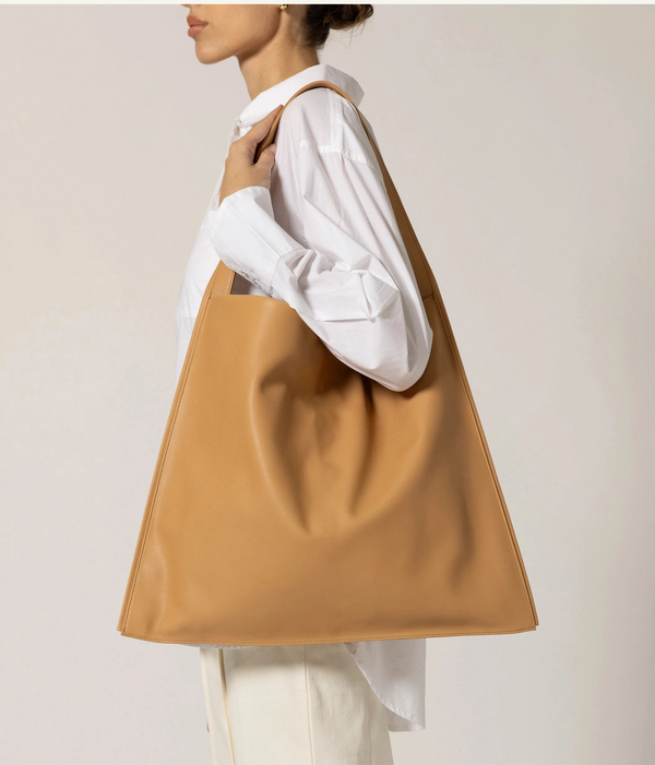 Ariadne Tote Bag in Tan - Romantiques