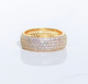 Mini Billionaire Ring in 14K Gold Vermeil - Romantiques
