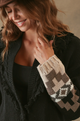 Southwestern Cardigan - Black Combo - Romantiques