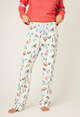 Sleigh All Day Winter Print Flannel Pant - Romantiques