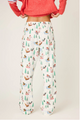 Sleigh All Day Winter Print Flannel Pant - Romantiques
