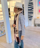 Love Striped Scarf - Romantiques