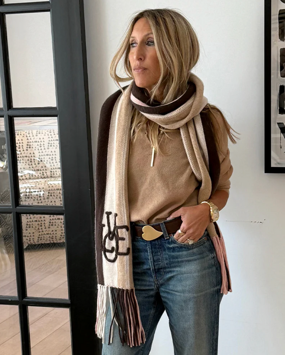 Love Striped Scarf - Romantiques