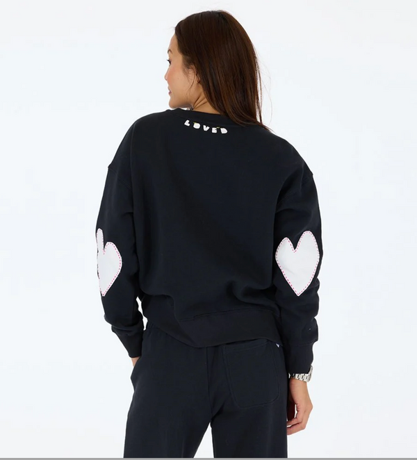 Ex-Boyfriend Sweatshirt in Black - Romantiques