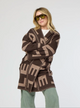 Blankie Love Lesson Cardi In Black-Taupe - Romantiques
