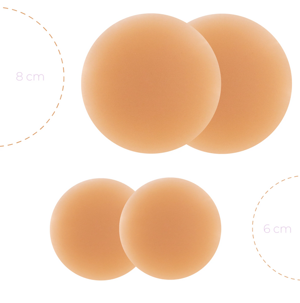 Boob-ez Nipple Covers in Medium Nude