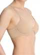 Pure Luxe Convertible Front Close Contour Underwire Bra in Nude - Romantiques