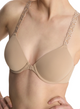 Pure Luxe Convertible Front Close Contour Underwire Bra in Nude - Romantiques