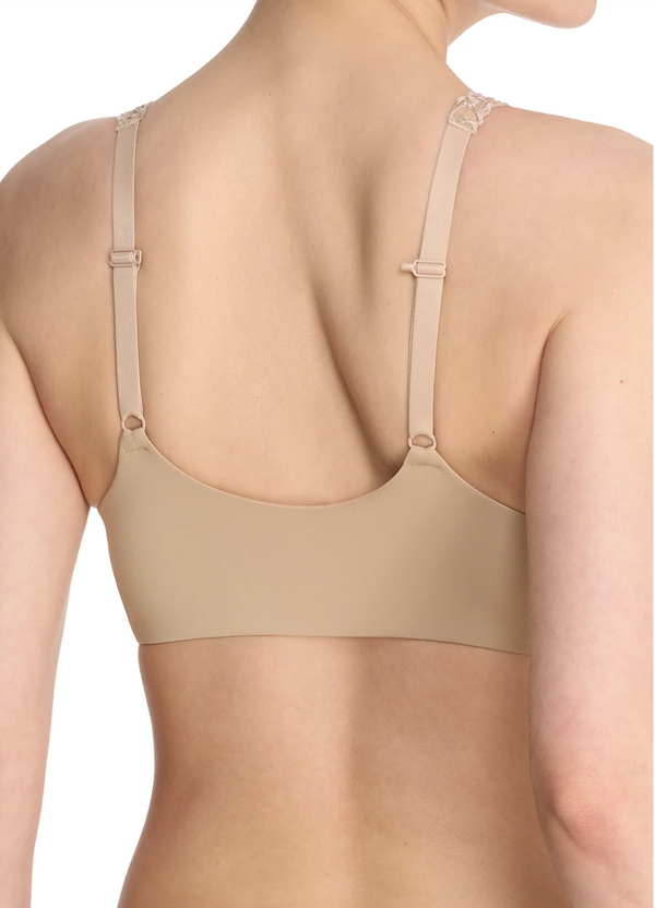 Pure Luxe Convertible Front Close Contour Underwire Bra in Nude - Romantiques