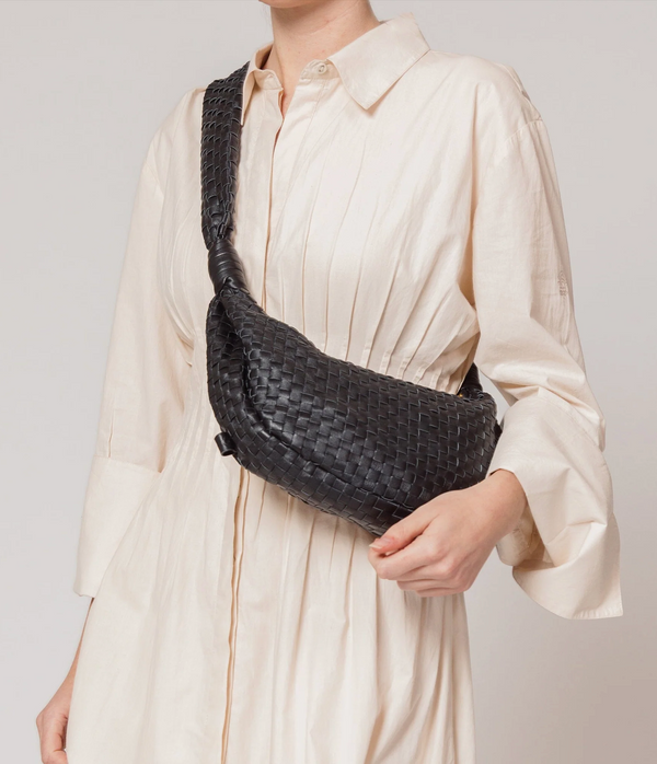 Dylan Woven Hobo Bag - Romantiques