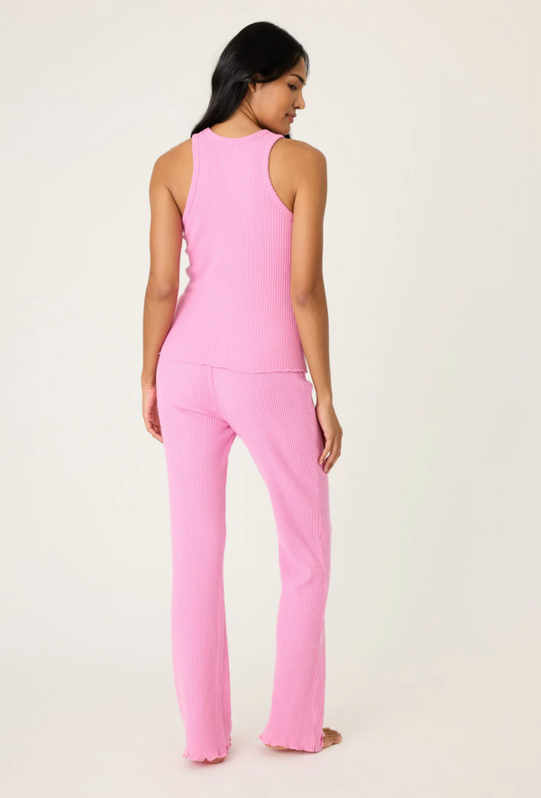 Reloved Rib Tank in Pink Rose - Romantiques