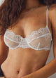 So Fine Lace Underwire Bra in Tinted