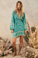 Eysian Tunic Dress in Jade - Romantiques