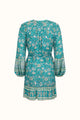Eysian Tunic Dress in Jade - Romantiques