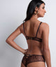 Aubade Crazy in Love Hipster Brief in Satin Brown - Romantiques
