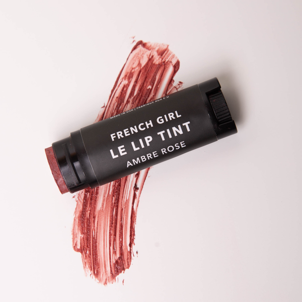 French Girl: Tinted Lip Balm in Ambre Rose - Romantiques