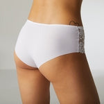 Saga Boyshort In White