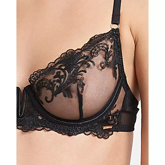 Marseille Demi Bra In Black - Romantiques