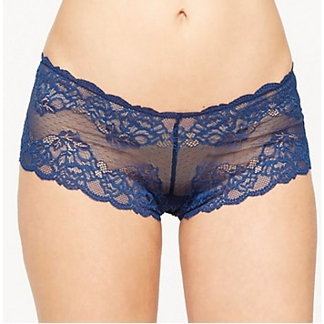 Floral lace cheeky boy short