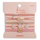 K’lani Shimmer Hair Tie/Bracelet - Romantiques