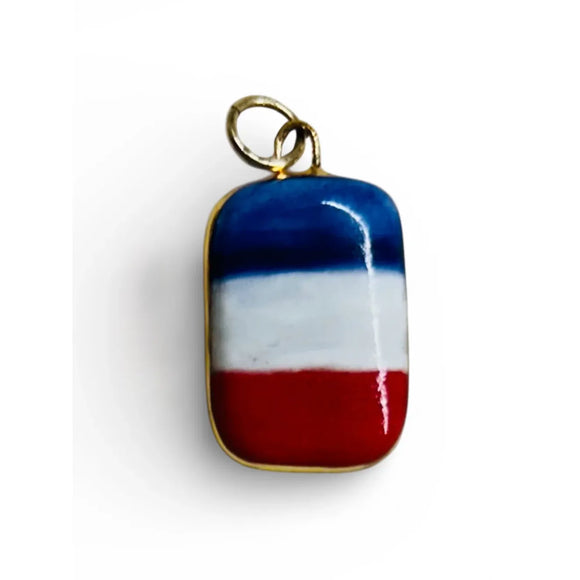 Shà Parlé French Flag Charm - Romantiques