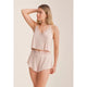 Purely Yours Cami Short Set in Champagne - Romantiques