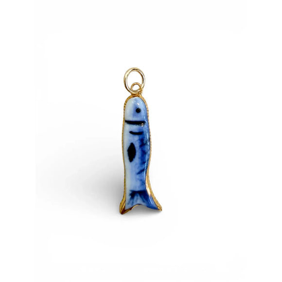 Shà Parlé Blue Fish Charm - Romantiques