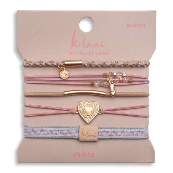 K’lani Relevé Hair Tie/Bracelet - Romantiques