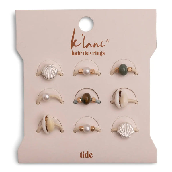 K’lani Tide Hair Tie/Rings - Romantiques