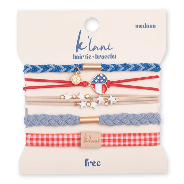 K’lani Free Hair Tie/Bracelet - Romantiques